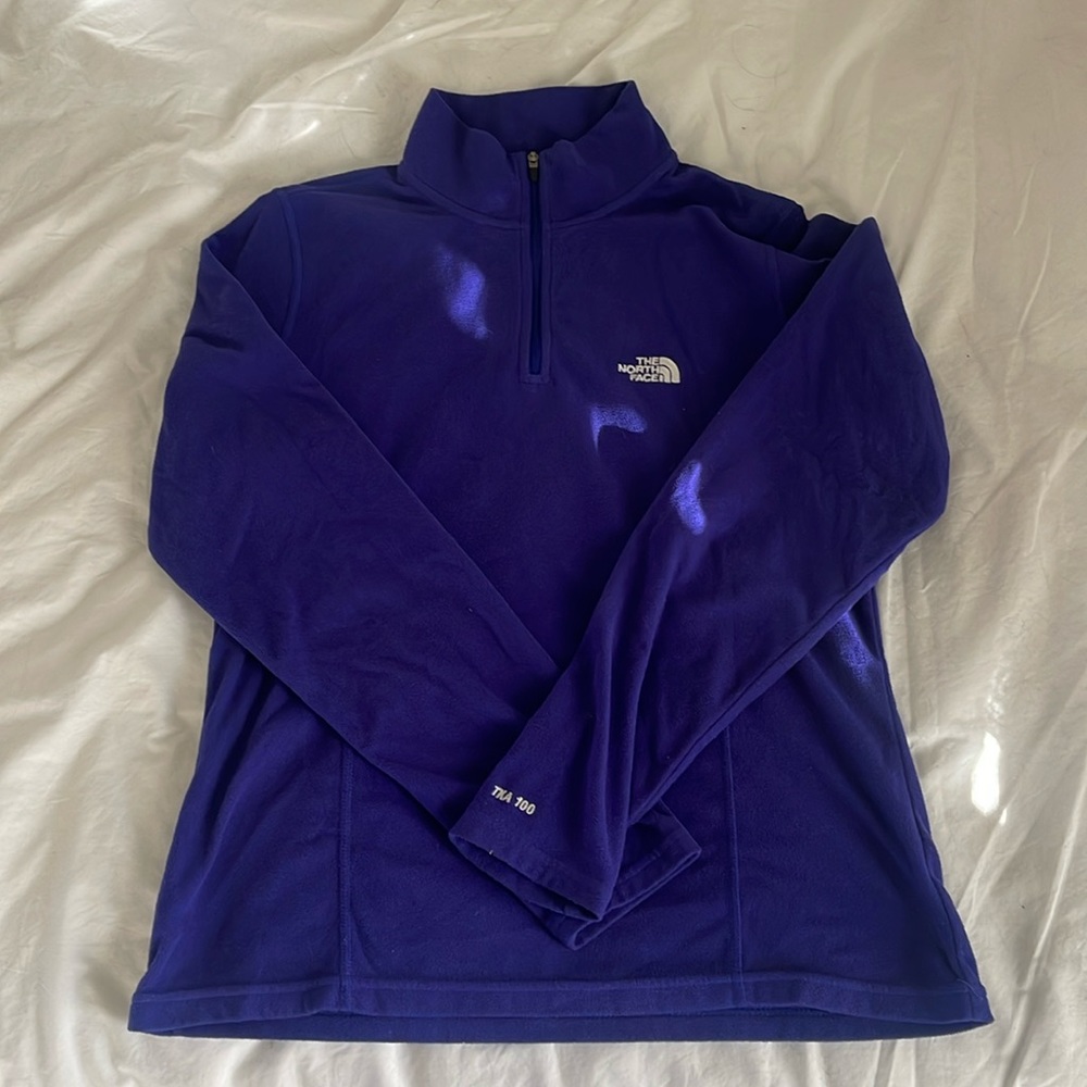 The North Face 1/4 zip fleece pullover
